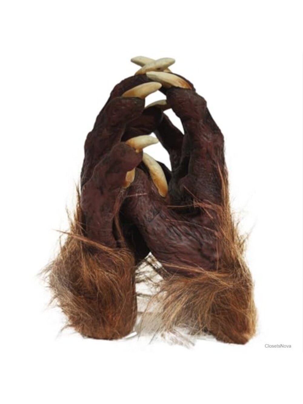 Latex Wolf Claw Gloves Halloween Werewolf Costume Accessory